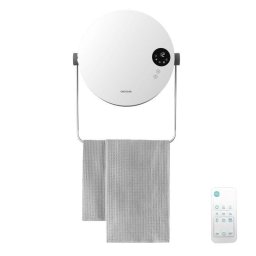 Toallero Eléctrico Cecotec ReadyWarm 2000W compacto con control remoto y toallero
