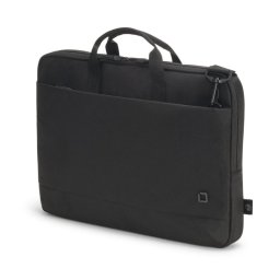 Maletín DICOTA Slim Eco MOTION 12-13.3" Poliéster Reciclado Negro Bolsillos Extra