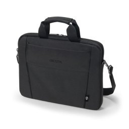 Maletín DICOTA Eco Slim Case BASE 14.1" Negro Polyester Asa de transporte Bolsillo frontal