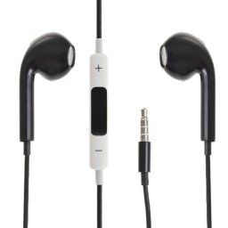 Auriculares Dam Electronics con cable jack 3,5 mm, micrófono y control remoto, manos libres, PVC y metal