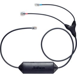 Adaptador Jabra 14201-33 EHS inalámbrico para teléfonos Avaya y microauriculares, color negro