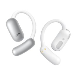 Auriculares Soundcore Aerofit 2 inalámbricos Bluetooth para deporte, uso diario y llamadas, micrófono, carga rápida, protección IP55, color blanco