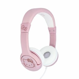 Auriculares OTL Technologies HK1184 infantiles con cable y Bluetooth limitador de volumen rosa oro blanco