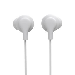 Auriculares Hama Curly con cable USB-C para llamadas y música, micrófono en línea, blancos