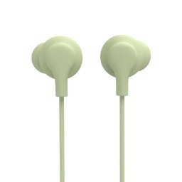 Auriculares Hama Curly con cable USB-C para llamadas y música, verdes claros