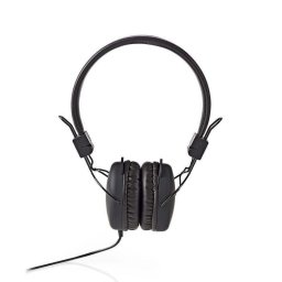 Auriculares Nedis HPWD1100BK con cable, cómodos, color negro