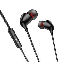 Auriculares Hoco M107 con cable Jack 3,5 mm Micrófono Control por cable Negros