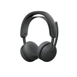 Auriculares Logitech Zone Wireless 2 inalámbricos Bluetooth con Cancelación de Ruido, USB-C, uso profesional, color grafito