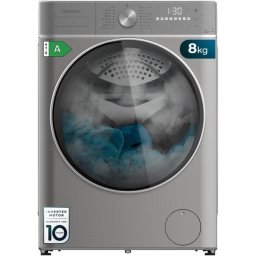 Lavasecadora Cecotec 8kg A Bolero Wash&Dry 8580 Inverter Steel 1400 rpm