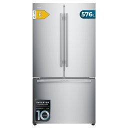 Frigorífico Americano Cecotec Bolero CoolMarket FD 579 Total No Frost 178cm 576L E Inox