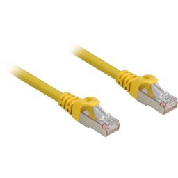 Cable de red Sharkoon Cat.6a SFTP, 2 m, Amarillo