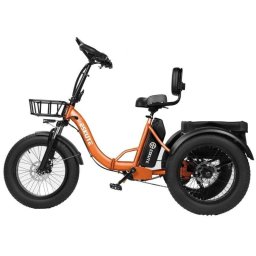 Bicicleta Eléctrica Plegable ESKUTE T302 Pro 250W 48V Naranja