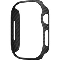 Funda Pitaka Air Case para Apple Watch 10/11 46 mm aramida negra y gris