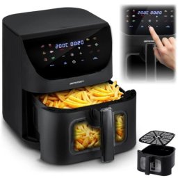 Freidora de Aire Berdsen BD-660 8L 1700W con 12 Programas y Pantalla LED