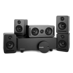 Blossom Monaco Cine en Casa 5.1 Dolby Atmos WiSA Sonido Nítido Inalámbrico Negro