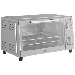 Horno Sobremesa Blossom 9L 35cm Grill Temporizador Plata
