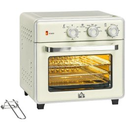 Horno Sobremesa Blossom 20L 36cm AirFryer Grill Blanco crema