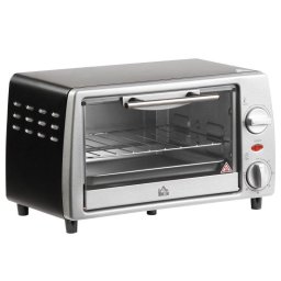 Horno Sobremesa Blossom 10L 36,5cm Grill Plata y Negro