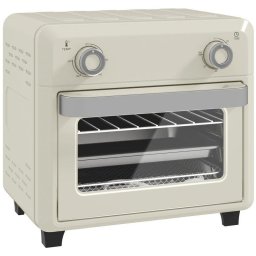 Horno Sobremesa Blossom Mini Horno 10L 32cm AirFryer Grill Táctil Blanco crema