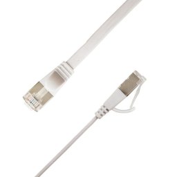 Cable de red LinkIT STP-FL6A-00400-WH 4 m Cat6a U/FTP Blanco