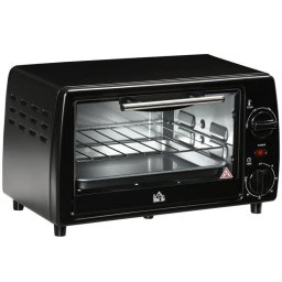 Horno Sobremesa Blossom 10L 36,5cm 750W 230ºC Temporizador Negro