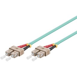 Cable de fibra óptica WP OM3 SC-SC 2 m multimodo