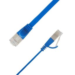 Cable de red plano LinkIT Cat6a U/FTP 2,5 m Azul