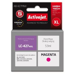 Cartucho de tinta Activejet AB-427MNX Magenta para Brother
