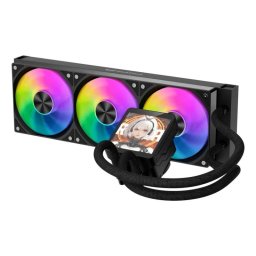 Refrigeración líquida Darkflash DV360S MAX 360 mm 3 ventiladores LED RGB