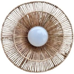 LUMISKY Lámpara de pared inalámbrica beige d30cm