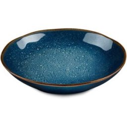 Medard de Noblat Plato de ensalada & pasta 20.5 cm (juego de 6) gres azul