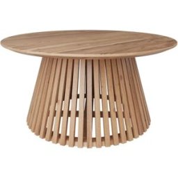 Maison Pavane Mesa de centro redonda de madera de acacia ÿ80cm