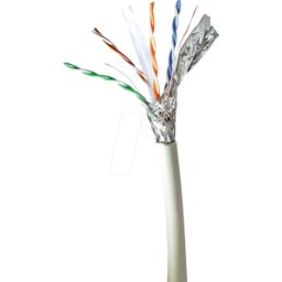 NEDIS N CCBG8538GY305S - Cable de red Cat. 6a, SF/UTP, gris, 305 m