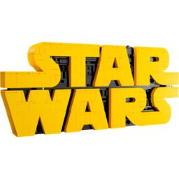 LEGO 75407 - Logo de LEGO® Star Wars™ hecho de LEGO®