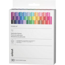 CRICUT 2012171 - Lápiz de color, 30 colores, punta media
