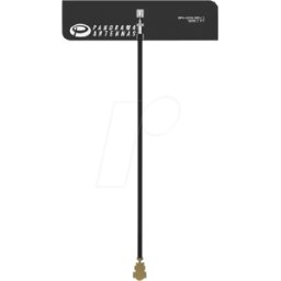 PANORAMA ANTENNAS TFD245872-01UFL - Antena WLAN integrada, 2400 - 7125 MHz, Wi-Fi 6E/7, 10 cm