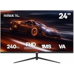 Nilox MONITOR 24 GAMING FHD 240HZ - 24" Full HD - LCD - Negro - 240Hz