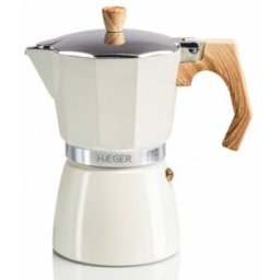 Haeger MOKA Pot 6 Cafetera italiana Beige