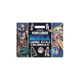 Planeta Junior Star Wars. The Mandalorian. Megalibro Para Colorear: Con Pegatinas