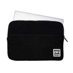 Smile Fitness Sleeve Funda Neopreno Negra para Portátil 15
