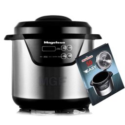 Magefesa Easy Express Olla a Presión Eléctrica 6L 1000W + Libro