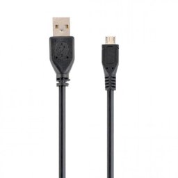 Cable USB Gembird CCP-MUSB2-AMBM-0.5M USB 2.0 Micro USB 0,5 m chapado en oro