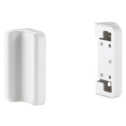 Kimex Kit de 2 Soportes de Pared para Riel Portaherramientas Máx. 50kg