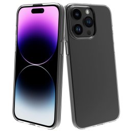 Muvit For Change Funda Recycletek Transparente para iPhone 15 Pro Max