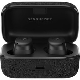 Sennheiser MOMENTUM True Wireless 3 Auriculares Bluetooth con Cancelación de Ruido Negros