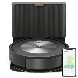 iRobot Roomba j5 Robot Aspirador y Friegasuelos + Estación de Vaciado Automático Clean Base