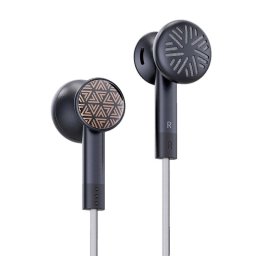 FiiO FF3S Auriculares de Botón de 3.5mm/4.4mm Negro/Plata