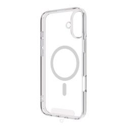 Muvit For Change Funda Recycletek Magsafe Compatible Con Apple Iphone 16 Plus Transparente