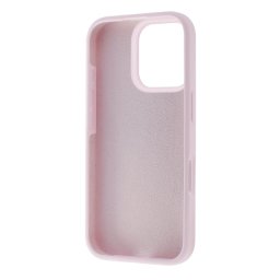 Muvit For Change Funda Recycletek Liquid Silicone Compatible Con Apple Iphone 16 Pro Rosa