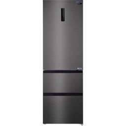 Frigorífico Combi Francés Infiniton FRD-401T91DEV Total No Frost 190,9cm 401L E Dark Inox